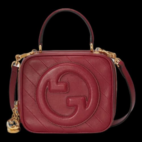 Gucci Blondie Top Handle Bag 'Red' (Women's)