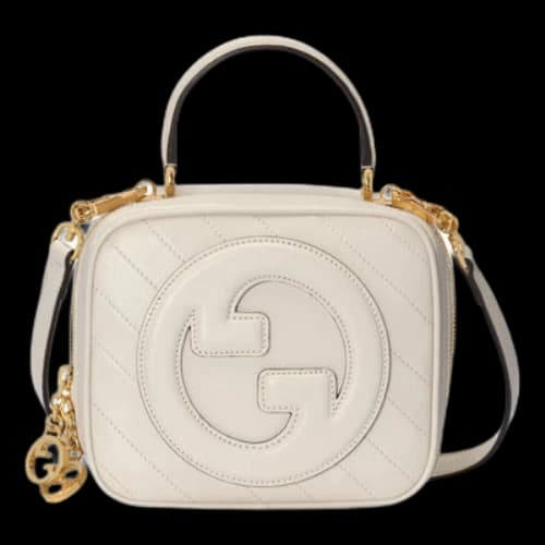 Gucci Blondie Top Handle Bag 'White' (Women's)