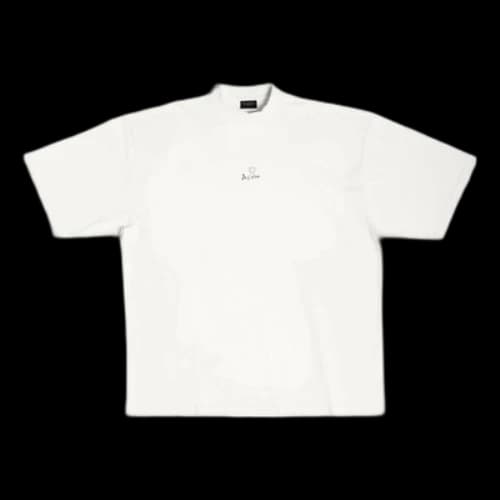 Balenciaga Je t'aime T-shirt Large Fit 'White'