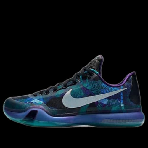 Nike Kobe 10 EP Emerald Glow Reflect Silver Court Purple 'Emrld Glow'