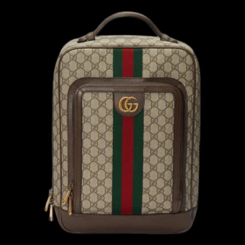 Gucci Ophidia GG Medium Backpack 'Beige Ebony'