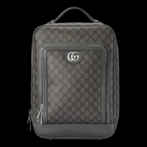 Gucci Ophidia GG Medium Backpack 'Grey Black'