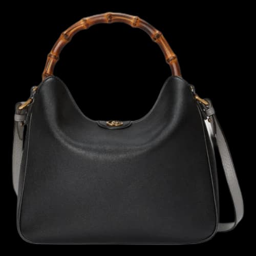 Gucci Diana Medium Shoulder Bag 'Black' (Women's)