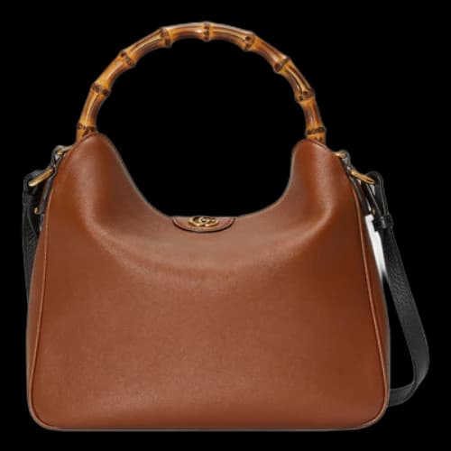 Gucci Diana Medium Shoulder Bag 'Brown' (Women's)