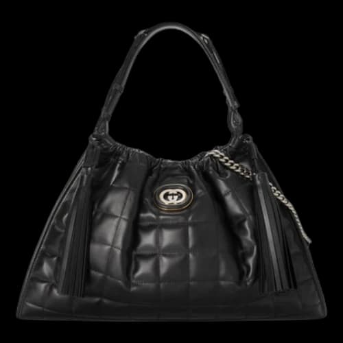 Gucci Deco Medium Tote Bag 'Black' (Women's)