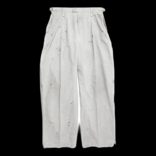 Balenciaga Minimal Cargo Pants 'Light Grey'