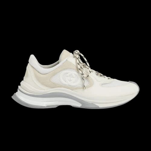 Gucci Run Sneaker 'White Suede' (Women's)
