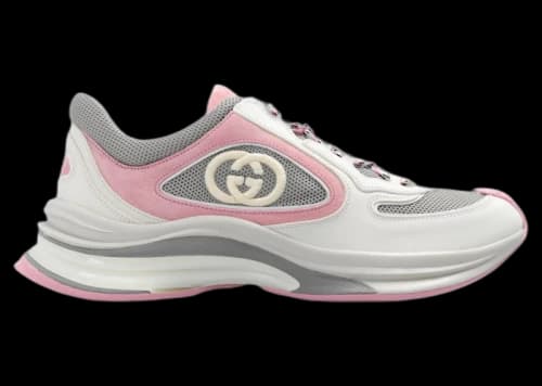 Gucci Run Ivory Pink Grey (Women's)
