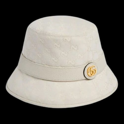 Gucci GG Canvas Bucket Hat 'Ivory' (Women's)