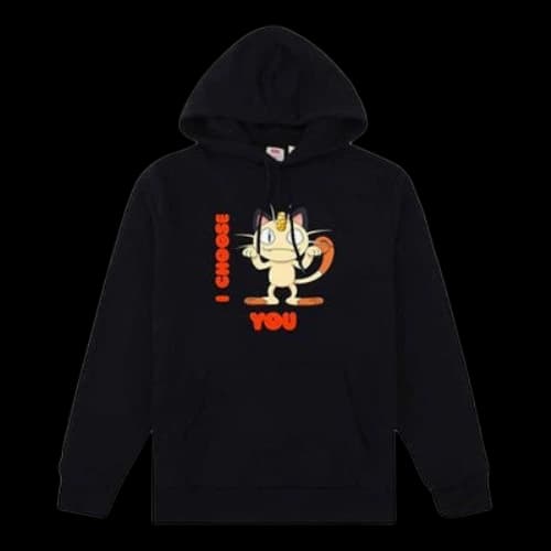 LEVI'S Levis x POKEMON Crossover hooded Pullover Printing Black