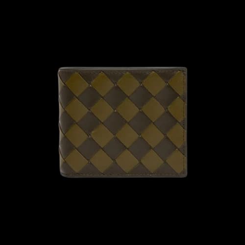 Bottega Veneta Bifold Wallet 'Khaki/Olive Oil'
