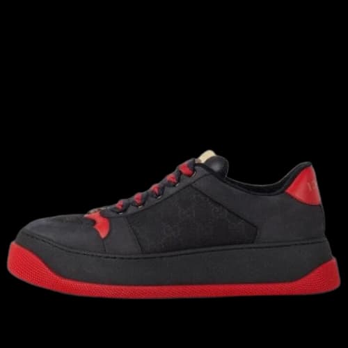 Gucci Screener Sneaker 'Black Red'