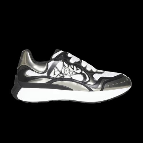 Alexander McQueen Sprint Runner 'White Silver'