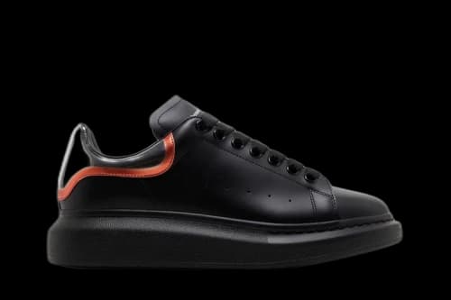 Alexander McQueen Oversized Sneaker 'Black Silver Welsh Red'