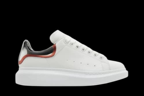 Alexander McQueen Oversized Sneaker 'White Silver Lust Red'