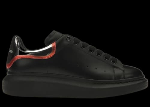 Alexander McQueen Oversized Black Silver Multi