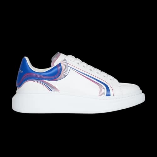 Alexander McQueen Oversized Sneaker 'Curve Tech - Blue Red'