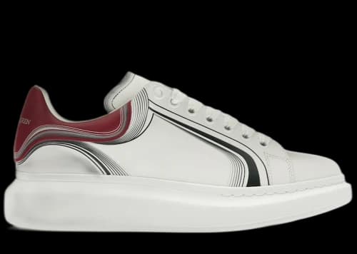 Alexander McQueen Oversized White Garnet