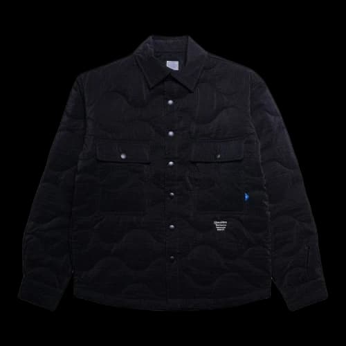 Liberaiders Quilted Ripstop Nylon Shirt 'Black'