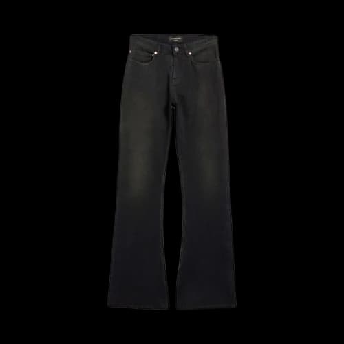 Balenciaga Bootcut Pants in Black Black