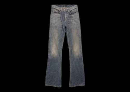 Balenciaga Bootcut Pants Light Blue