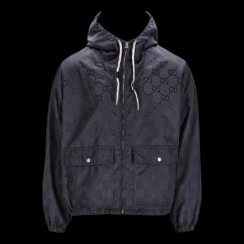 Gucci GG Nylon Canvas Jacket 'Black'