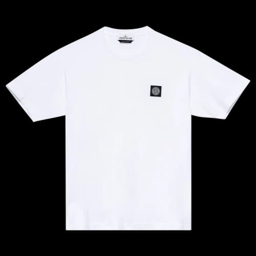Stone Island Badge Logo T-Shirt 'White'
