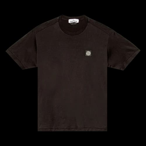 Stone Island Logo T-Shirt 'Black'