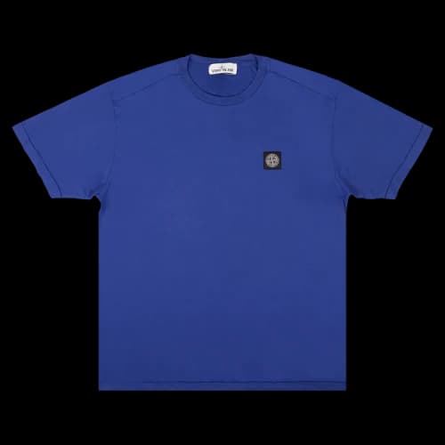 Stone Island Logo Patch Short-Sleeve 'Periwinkle'