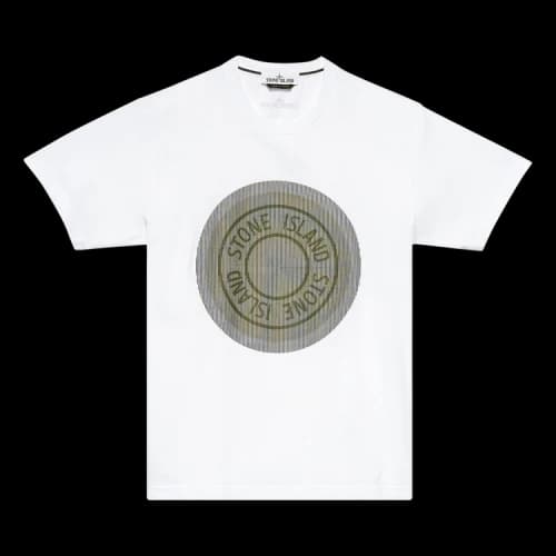 Stone Island Logo T-Shirt 'White'