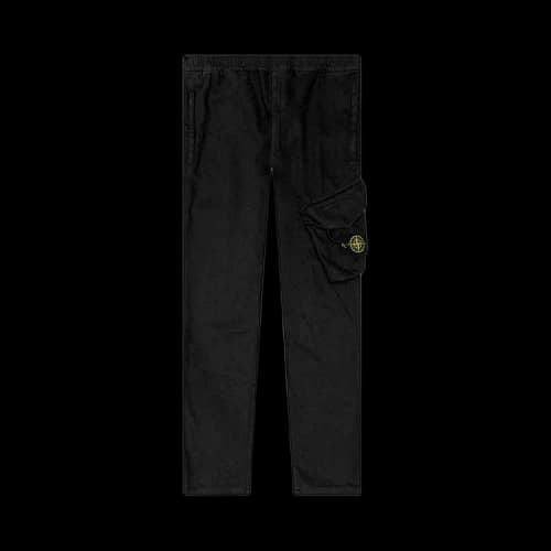 Stone Island Tapered Fit Cargo Pants 'Black'