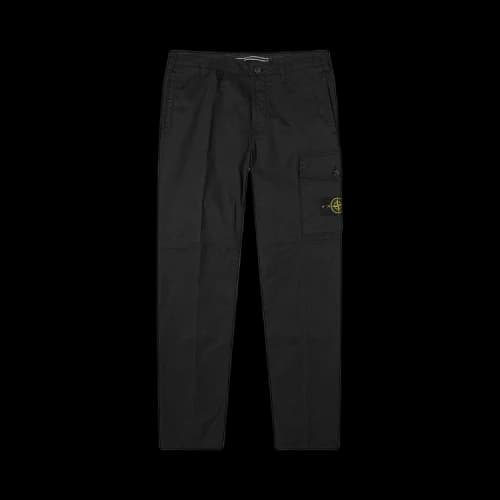 Stone Island Logo Cargo Pants 'Black'