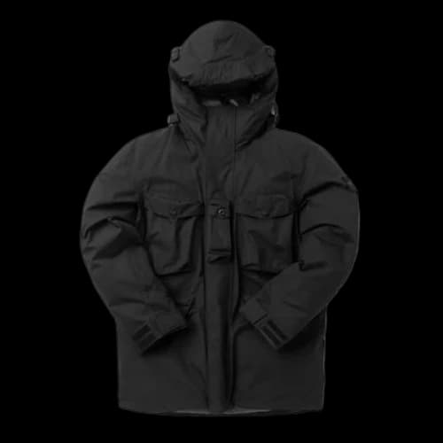 STONE ISLAND Ripstop Gore-tex Con Paclite Product Technology Down Jacket 'Black'
