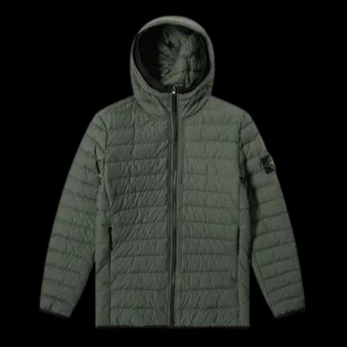 STONE ISLAND Lightweight Primaloft Puffa Jacket 'Green'
