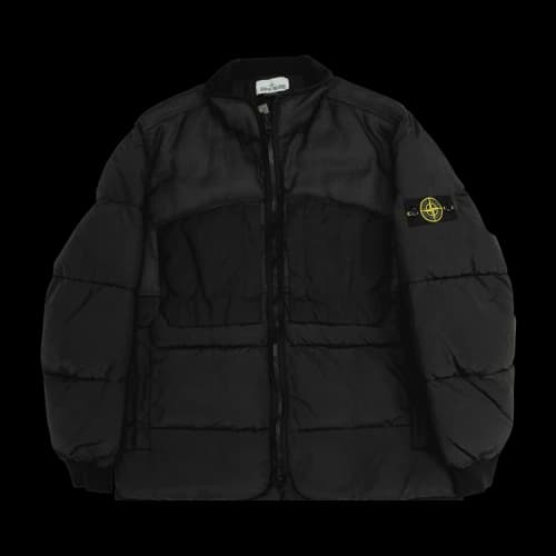 Stone Island Real Down Jacket 'Black'
