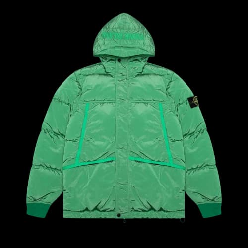 Stone Island Real Down Jacket 'Green'