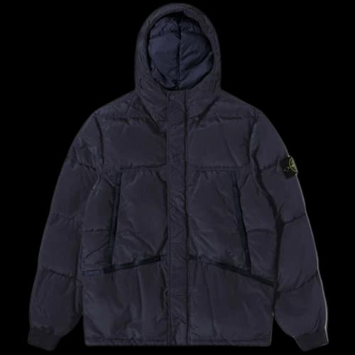 Stone Island Nylon Metal Down-TC Jacket Blue
