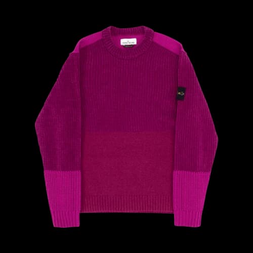 Stone Island Sweater 'Magenta'