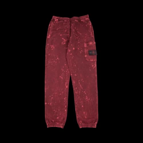 Stone Island Tie Dye Sweatpants 'Red'
