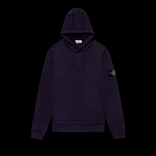 Stone Island Patch Hoodie 'Ink'