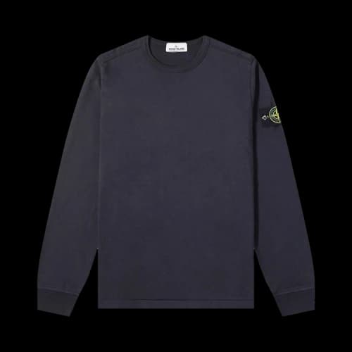 Stone Island Lightweight Logo Patch Crewneck Sweatshirt 'Blue'