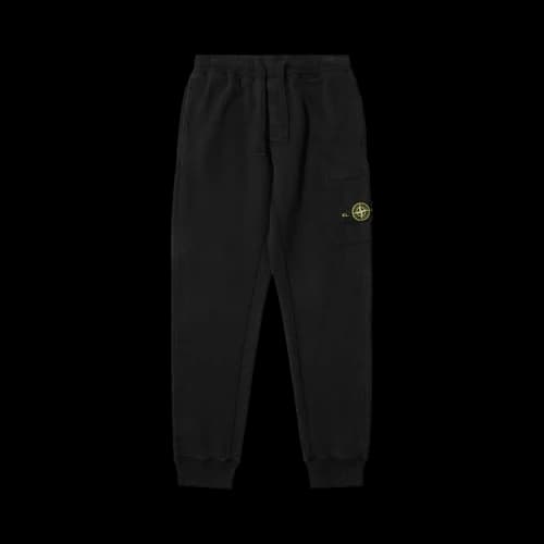 Stone Island Garment Dyed Fleece Jogger 'Black'