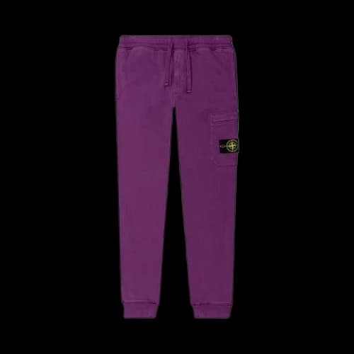 Stone Island Fleece Pants 'Purple'