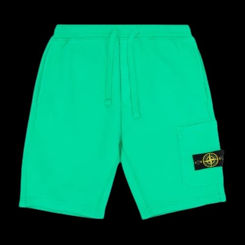 Stone Island Fleece Shorts 'Green'