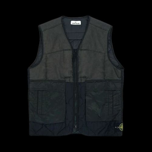Stone Island Jacket Without Sleeves 'Black'