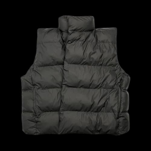 Balenciaga Wrap Puffer Gilet 'Black'