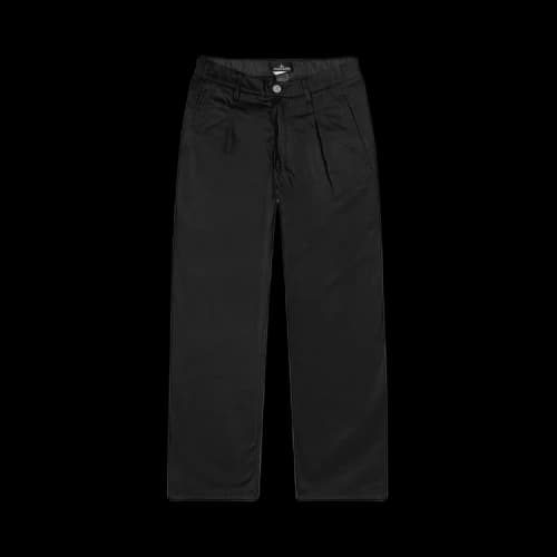 Stone Island Shadow Project Cotton Satin Straight Chino Pants 'Black'