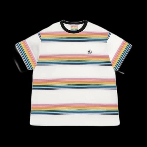 Fragment x Haroshi Border Stripe S/S Tee Multi