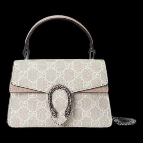 Gucci Dionysus Mini Top Handle Bag 'Being White' (Women's)
