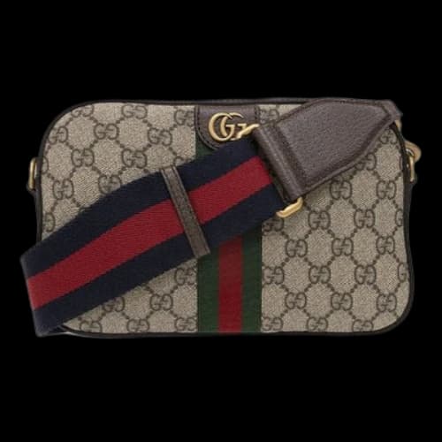 Gucci Ophidia GG Small Shoulder Bag 'Beige Ebony' (Women's)